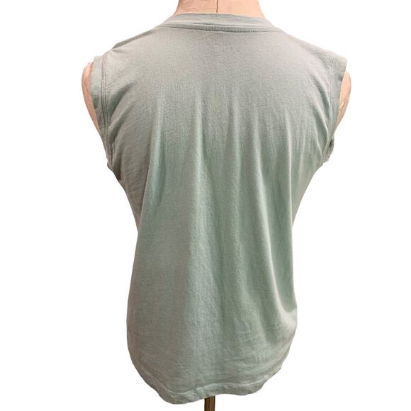 XS Loft Womens Mint Green Loose Fit Tshirt Scoop Neck Soft - Picture 5 of 8